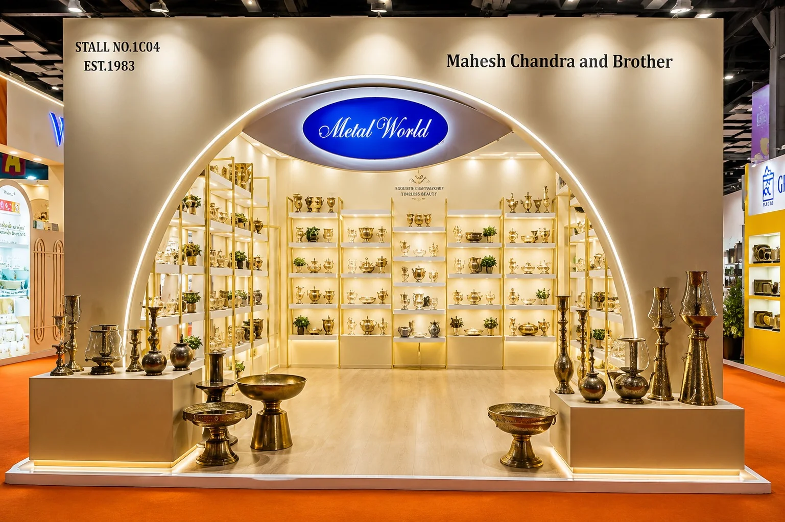 exhibition stand design for Renewable Energy India